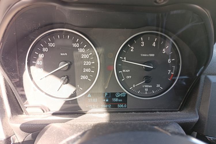 Used BMW 1 Series 2017 120i Design Package Model Instrument Cluster