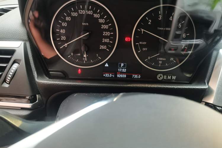 Used BMW 1 Series 2017 118i Sport Edition Odometer Close Up
