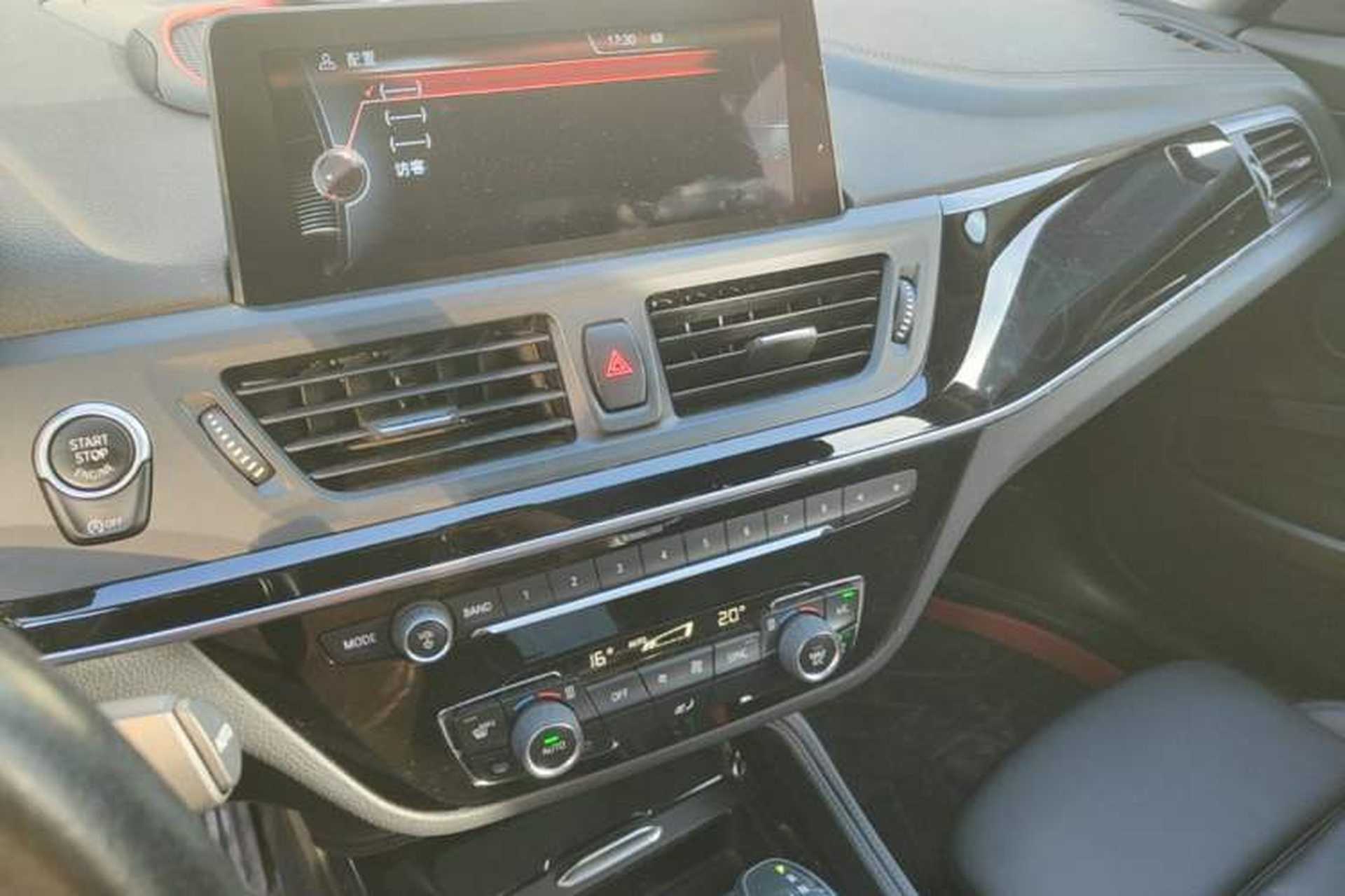 Used BMW 1 Series 2017 120i Design Package Model Audio And AC Panel