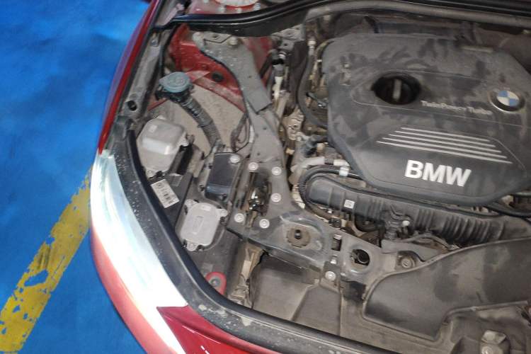 Used BMW 1 Series 2017 120i Design Package Model Engine Bay Right