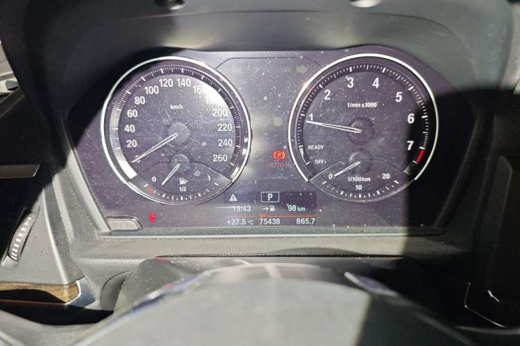 Used BMW 1 Series 2017 118i Design Package Model Instrument Cluster