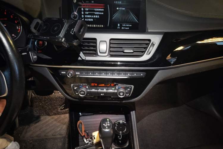 Used BMW 1 Series 2017 120i Design Package Model Audio And AC Panel