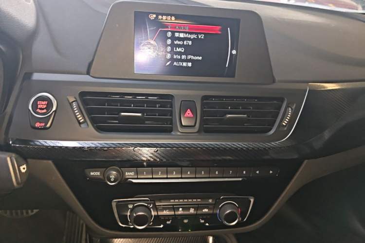 Used BMW 1 Series 2017 118i Fashion Model Audio And AC Panel