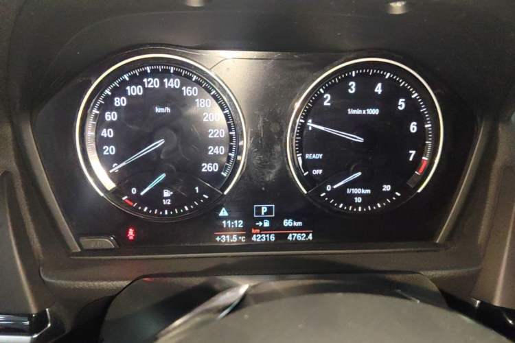 Used BMW 1 Series 2017 118i Design Package Model Instrument Cluster