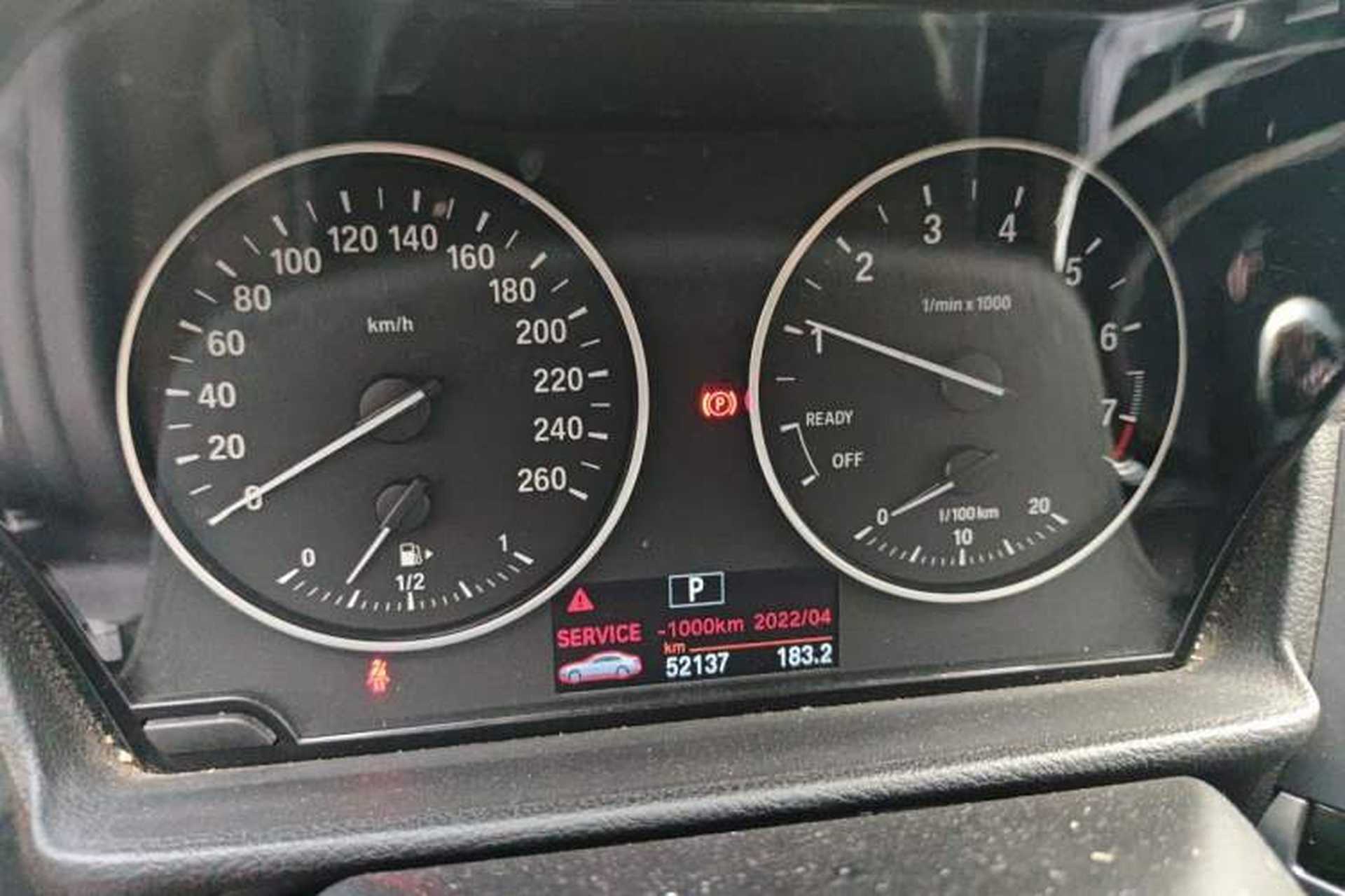 Used BMW 1 Series 2017 118i Design Package Model Instrument Cluster