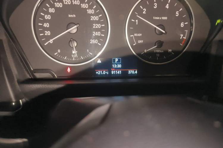 Used BMW 1 Series 2017 118i Sport Edition Odometer Close Up