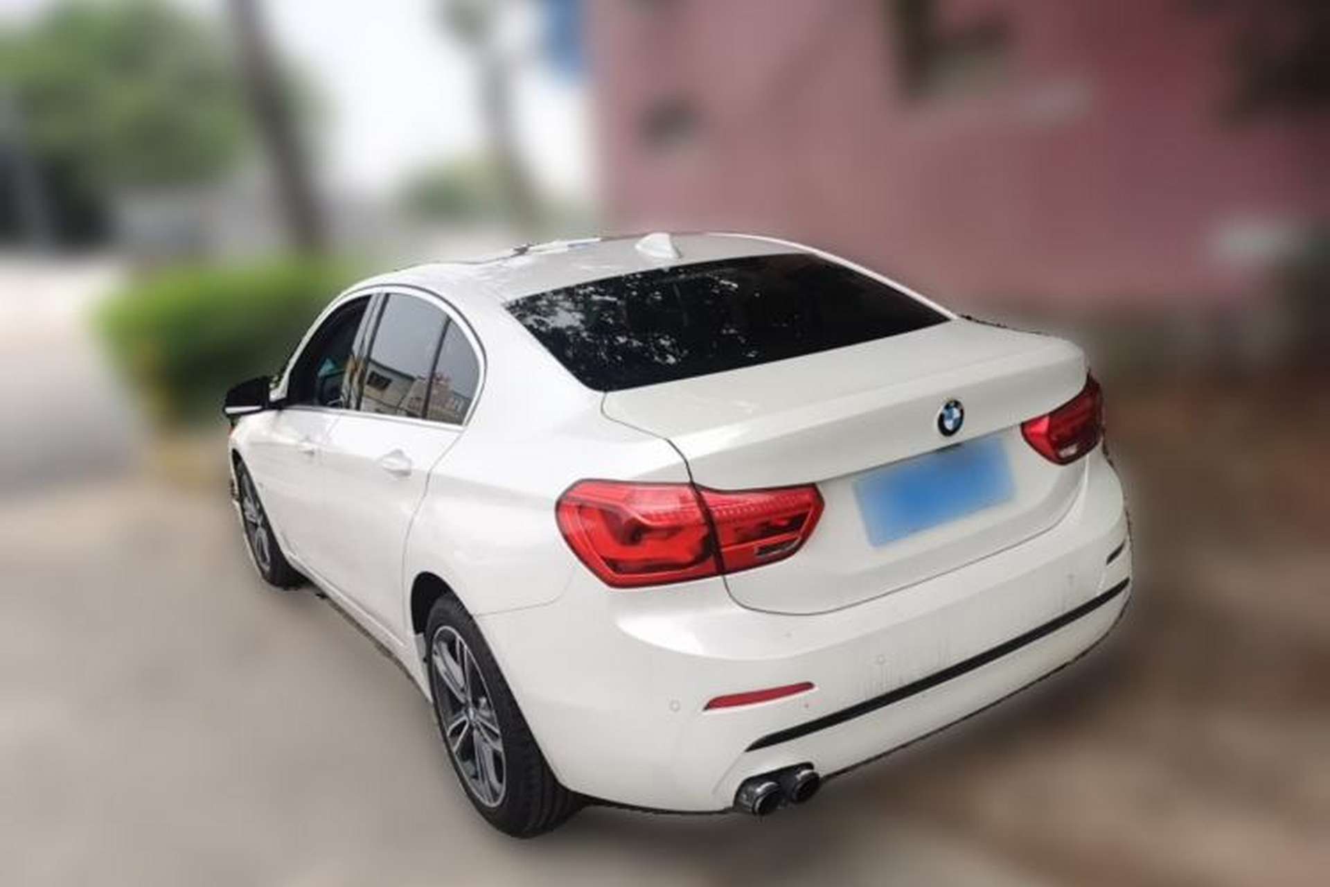 Used BMW 1 Series 2017 118i Sport Edition Rear Left 45 Deg