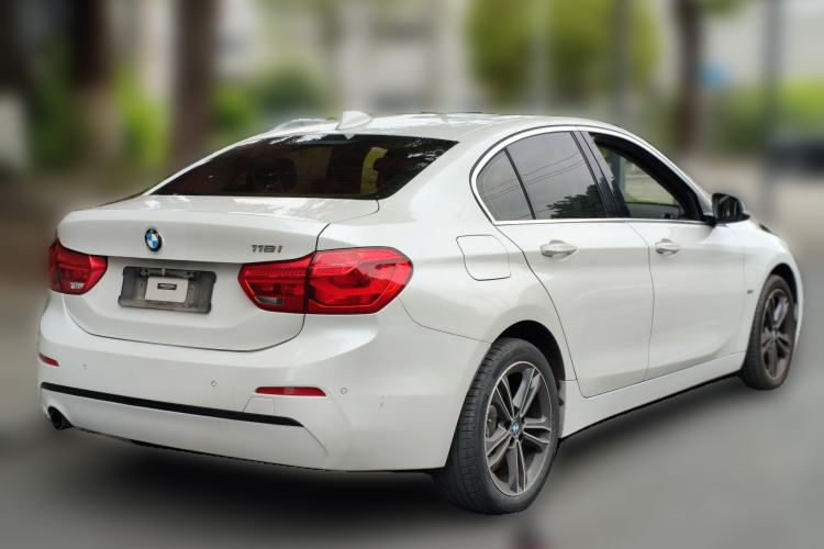Used BMW 1 Series 2017 118i Sport Edition Rear Right 45 Deg