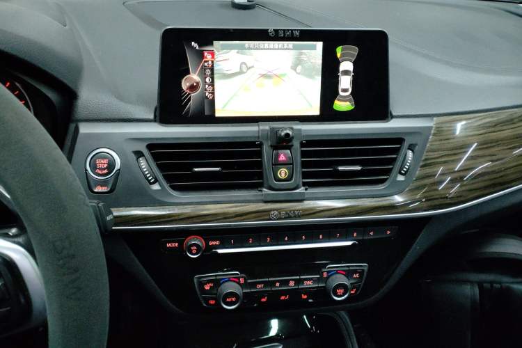Used BMW 1 Series 2017 120i Design Package Model Audio And AC Panel