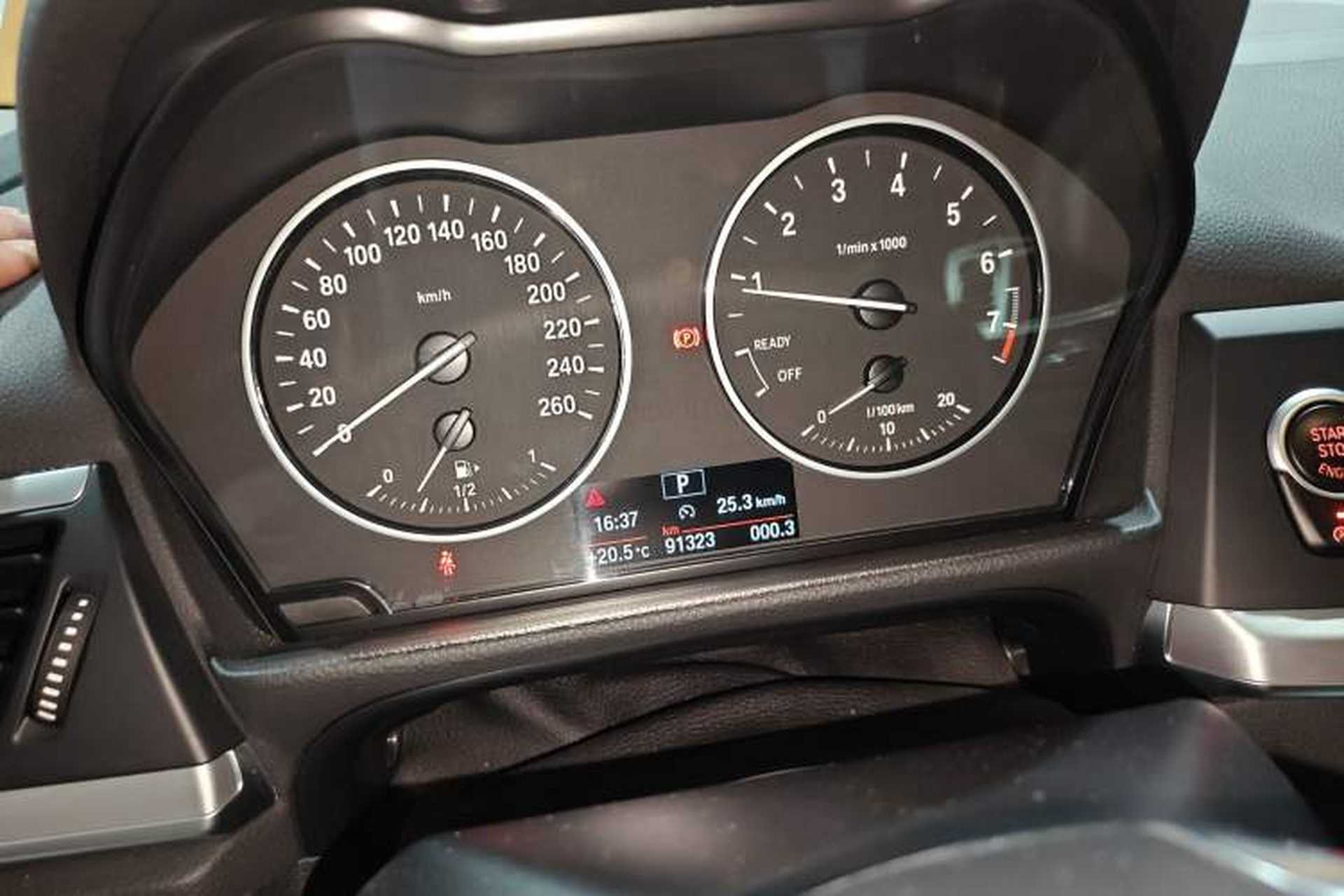 Used BMW 1 Series 2017 120i Design Package Model Instrument Cluster