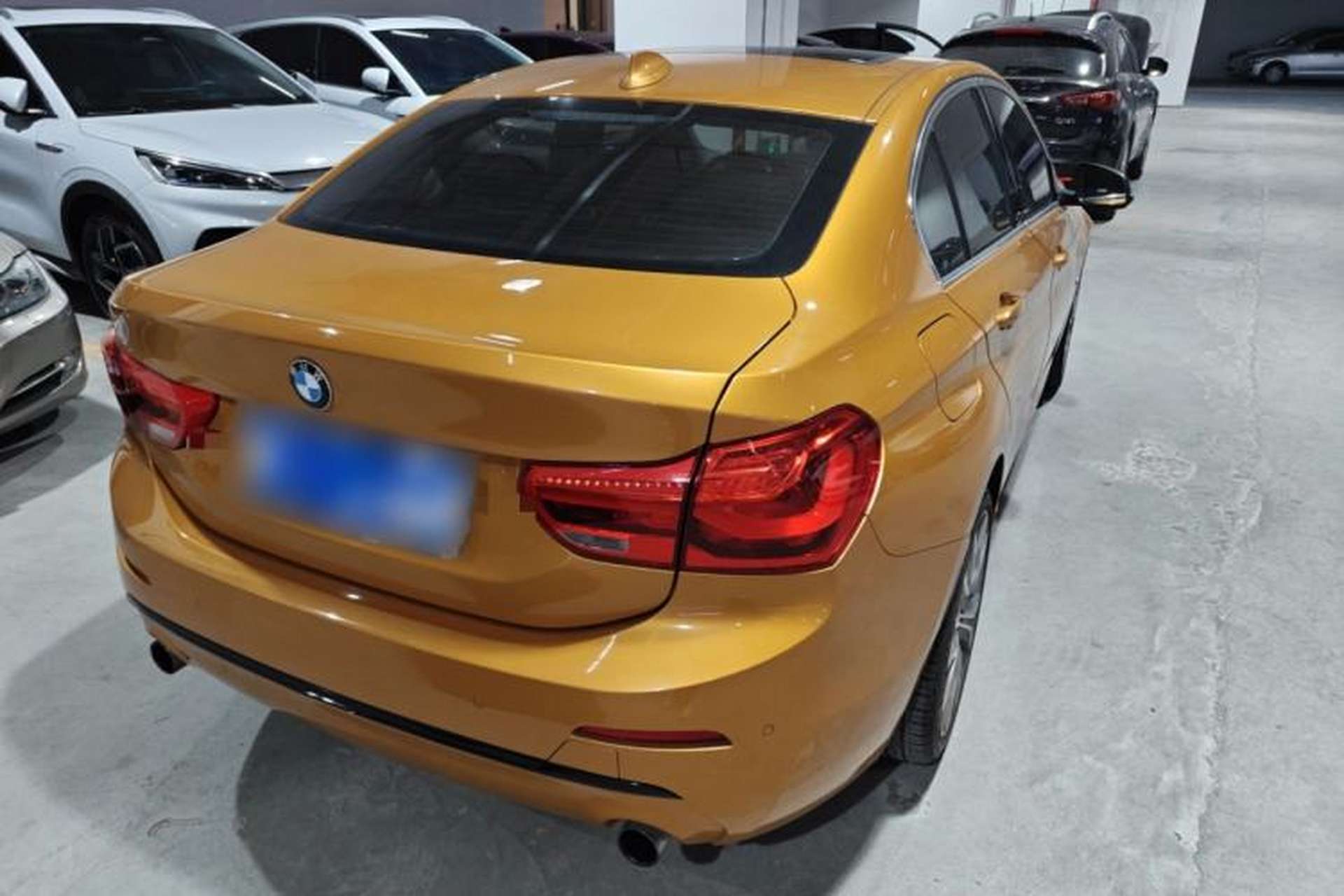 Used BMW 1 Series 2017 120i Design Package Model Rear Right 45 Deg