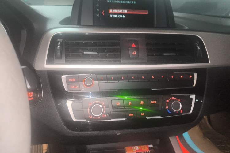 Used BMW 1 Series 2018 118i Leading Model Audio And AC Panel