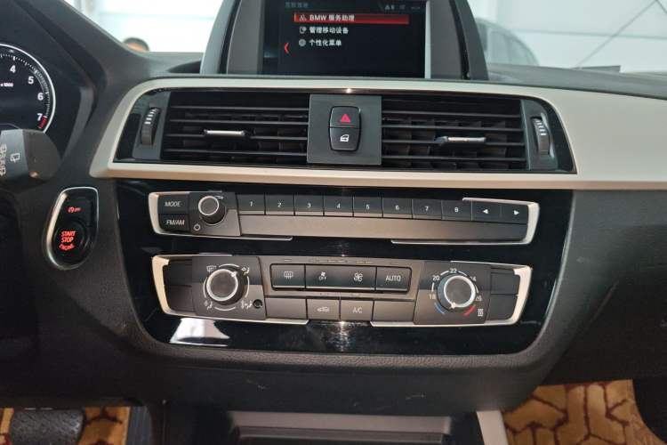 Used BMW 1 Series 2018 118i Leading Model Audio And AC Panel