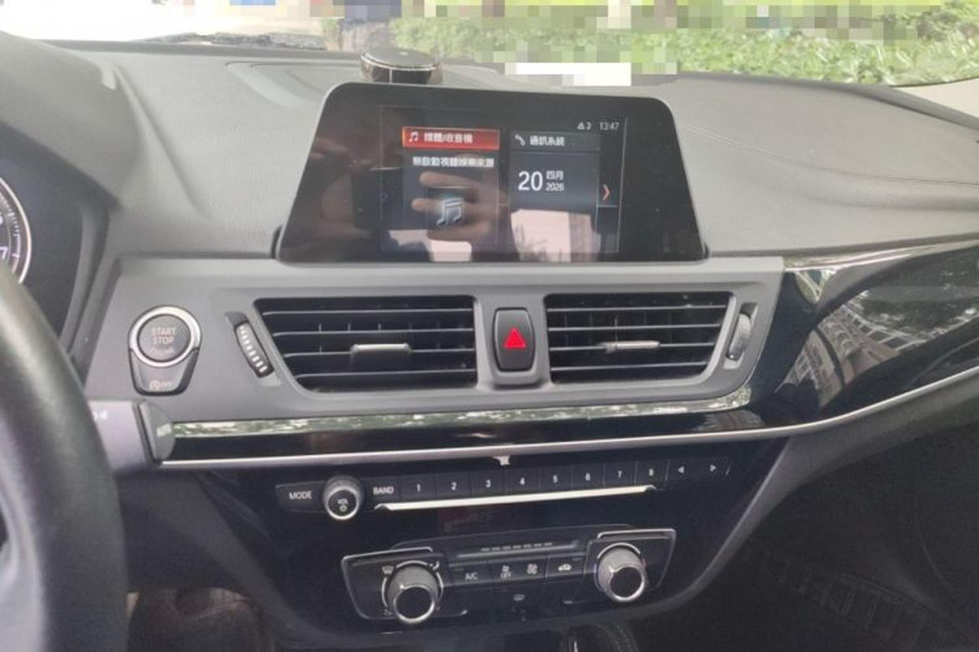 Used BMW 1 Series 2018 Facelifted 118i Sport Edition Audio And AC Panel