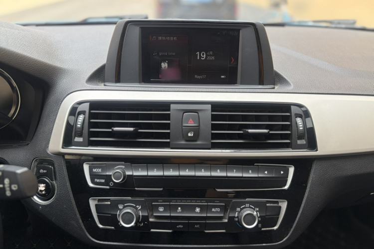 Used BMW 1 Series 2018 118i Leading Model Audio And AC Panel