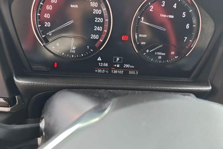 Used BMW 1 Series 2018 118i Sport Edition Odometer Close Up