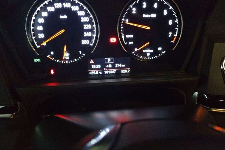 Used BMW 1 Series 2018 Facelifted 118i Sport Edition Odometer Close Up