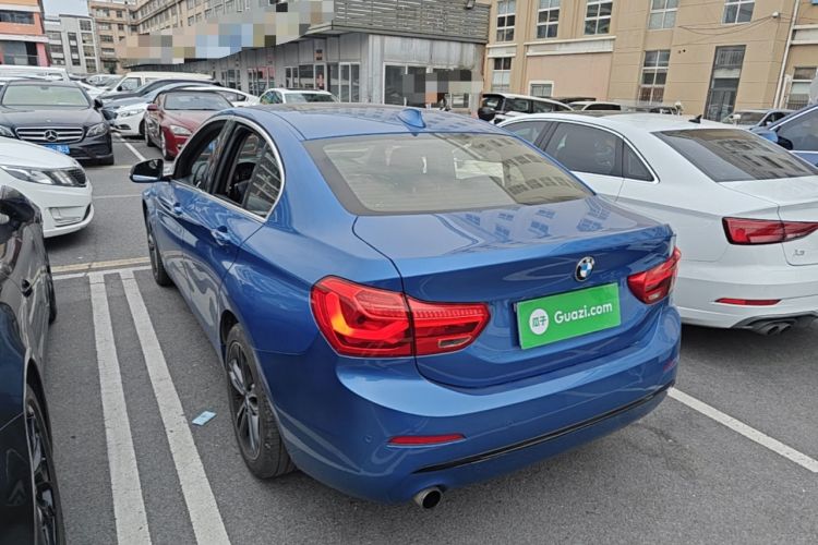 Used BMW 1 Series 2018 118i Sport Edition Rear Left 45 Deg