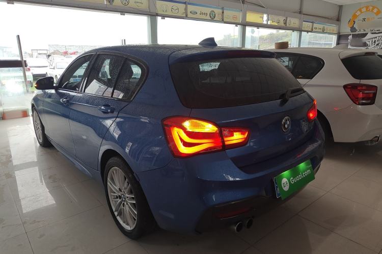 Used BMW 1 Series 2018 120i M Sport Package Rear Left 45 Deg