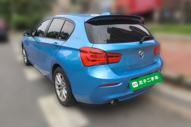 Used BMW 1 Series 2018 118i Leading Model Rear Left 45 Deg
