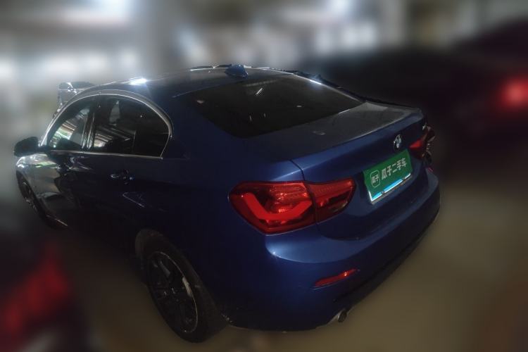 Used BMW 1 Series 2018 Facelifted 118i Sport Edition Rear Left 45 Deg