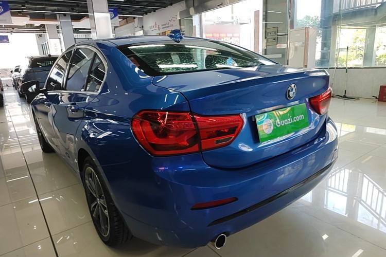 Used BMW 1 Series 2018 118i Sport Edition Rear Left 45 Deg