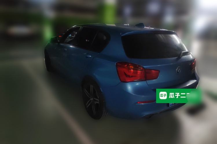 Used BMW 1 Series 2018 118i Sport Design Package Rear Left 45 Deg