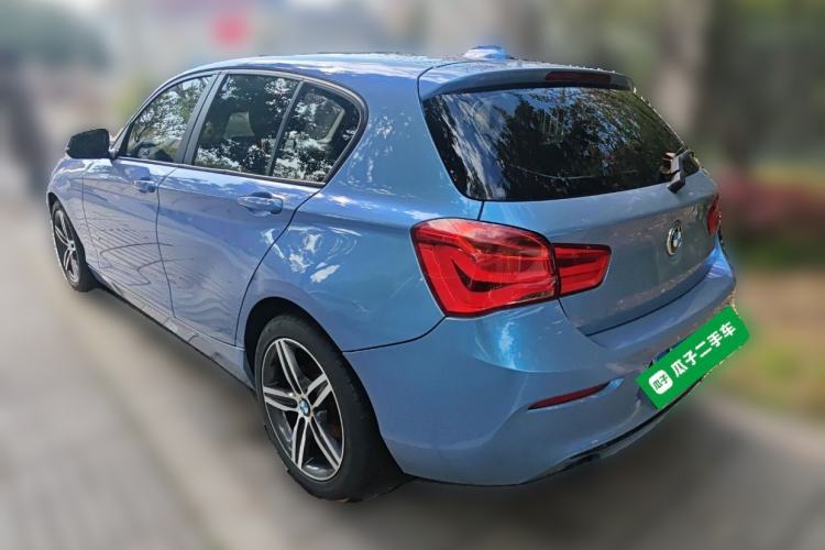 Used BMW 1 Series 2018 118i Sport Design Package Rear Left 45 Deg