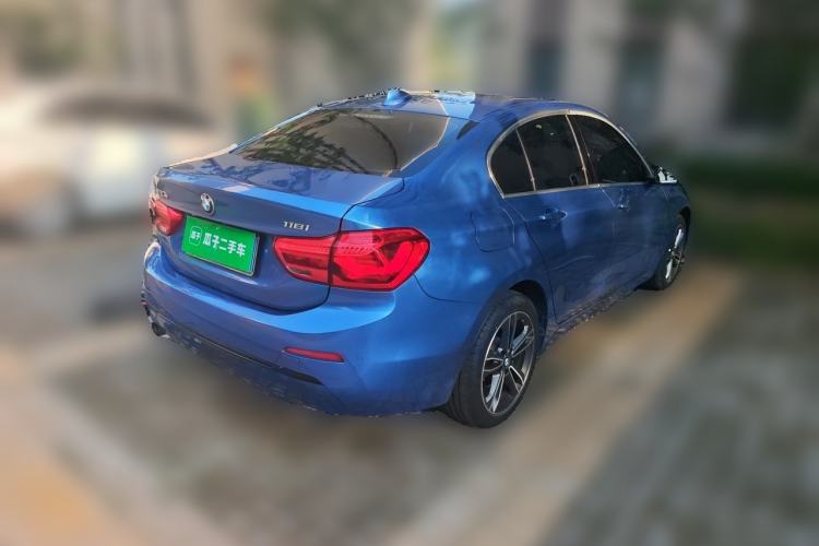 Used BMW 1 Series 2018 Facelifted 118i Sport Edition Rear Right 45 Deg
