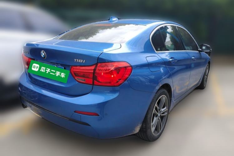 Used BMW 1 Series 2018 Facelifted 118i Sport Edition Rear Right 45 Deg