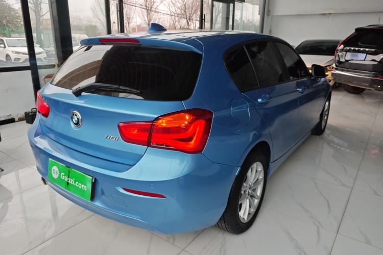 Used BMW 1 Series 2018 118i Leading Model Rear Right 45 Deg