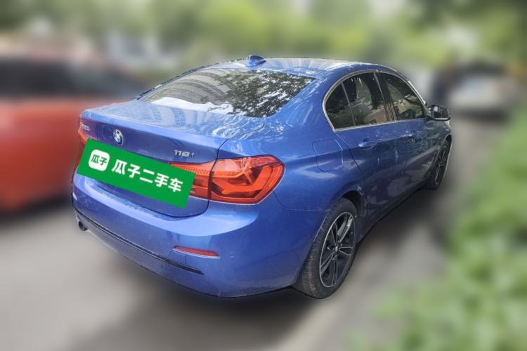 Used BMW 1 Series 2018 Facelifted 118i Sport Edition Rear Right 45 Deg