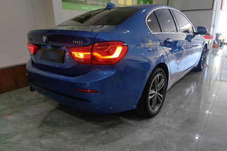 Used BMW 1 Series 2018 Facelifted 118i Sport Edition Rear Right 45 Deg