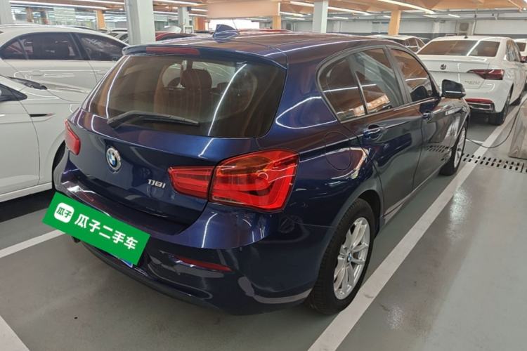 Used BMW 1 Series 2018 118i Leading Model Rear Right 45 Deg