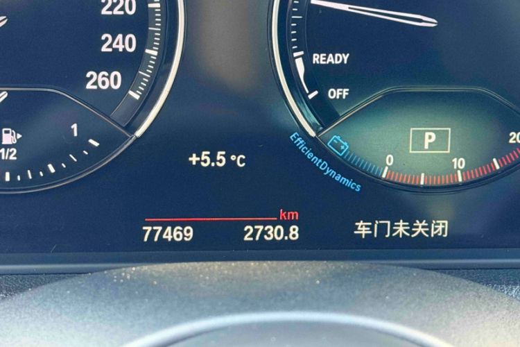 Used BMW 1 Series 2018 120i M Sport Package Odometer Close Up
