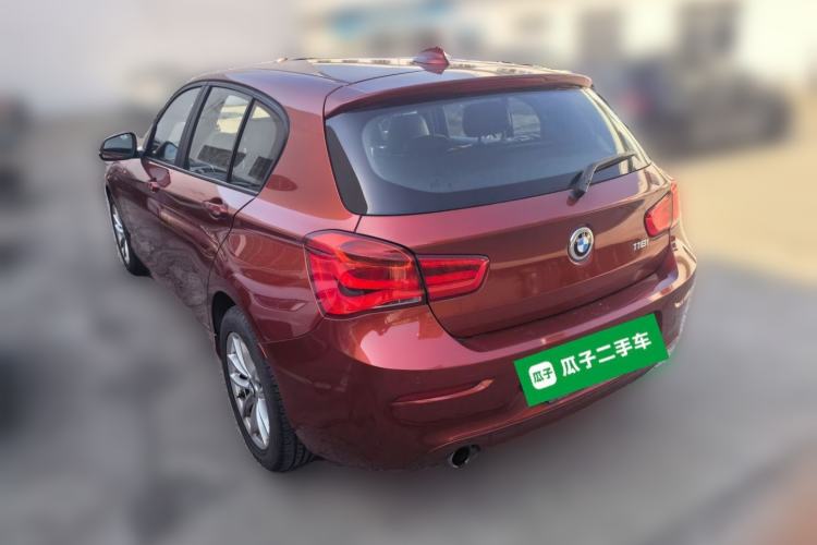 Used BMW 1 Series 2018 118i Leading Model Rear Left 45 Deg