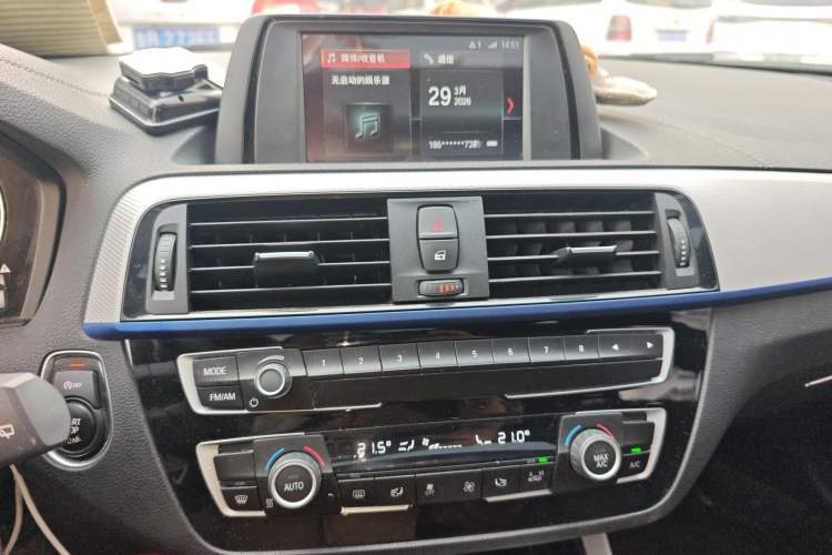 Used BMW 1 Series 2018 120i M Sport Package Audio And AC Panel