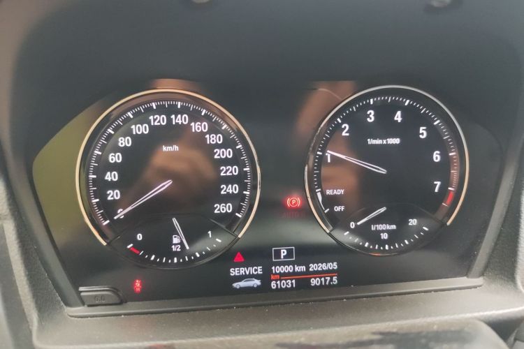 Used BMW 1 Series 2018 118i Fashion Model Odometer Close Up