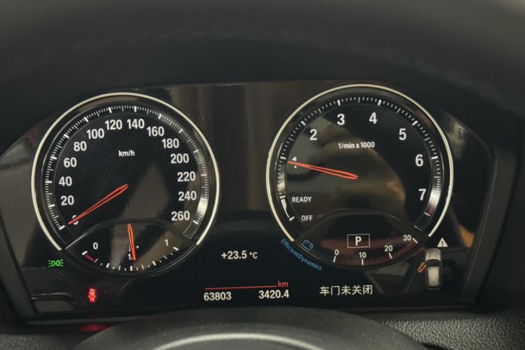 Used BMW 1 Series 2018 120i M Sport Package Odometer Close Up