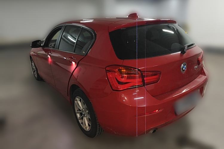 Used BMW 1 Series 2018 118i Leading Model Rear Left 45 Deg
