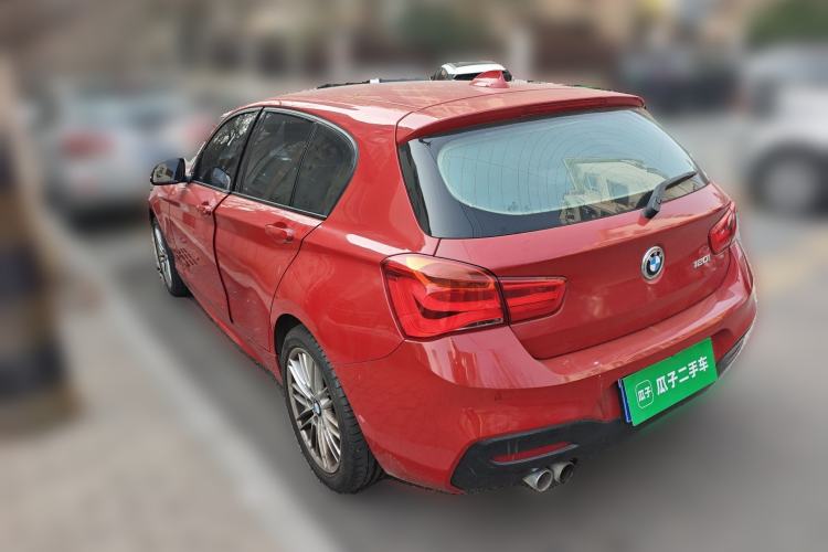 Used BMW 1 Series 2018 120i M Sport Package Rear Left 45 Deg