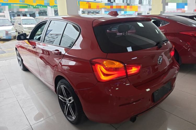 Used BMW 1 Series 2018 118i Sport Design Package Rear Left 45 Deg