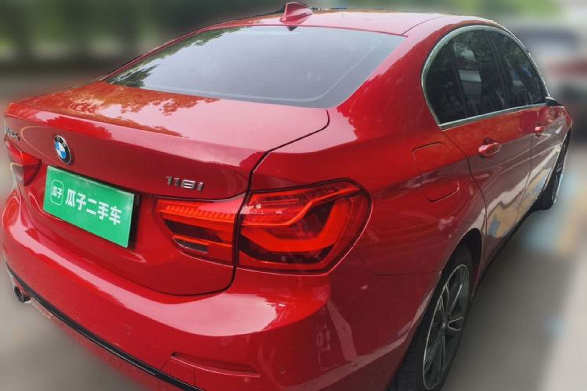 Used BMW 1 Series 2018 118i Sport Edition Rear Right 45 Deg