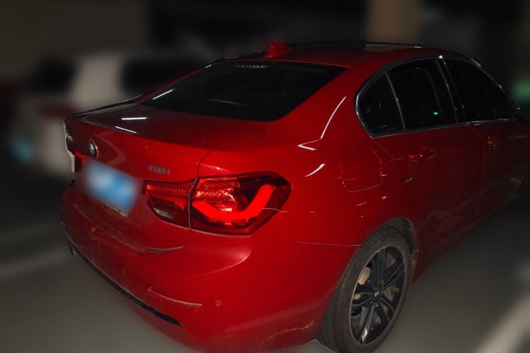 Used BMW 1 Series 2018 Facelifted 118i Sport Edition Rear Right 45 Deg