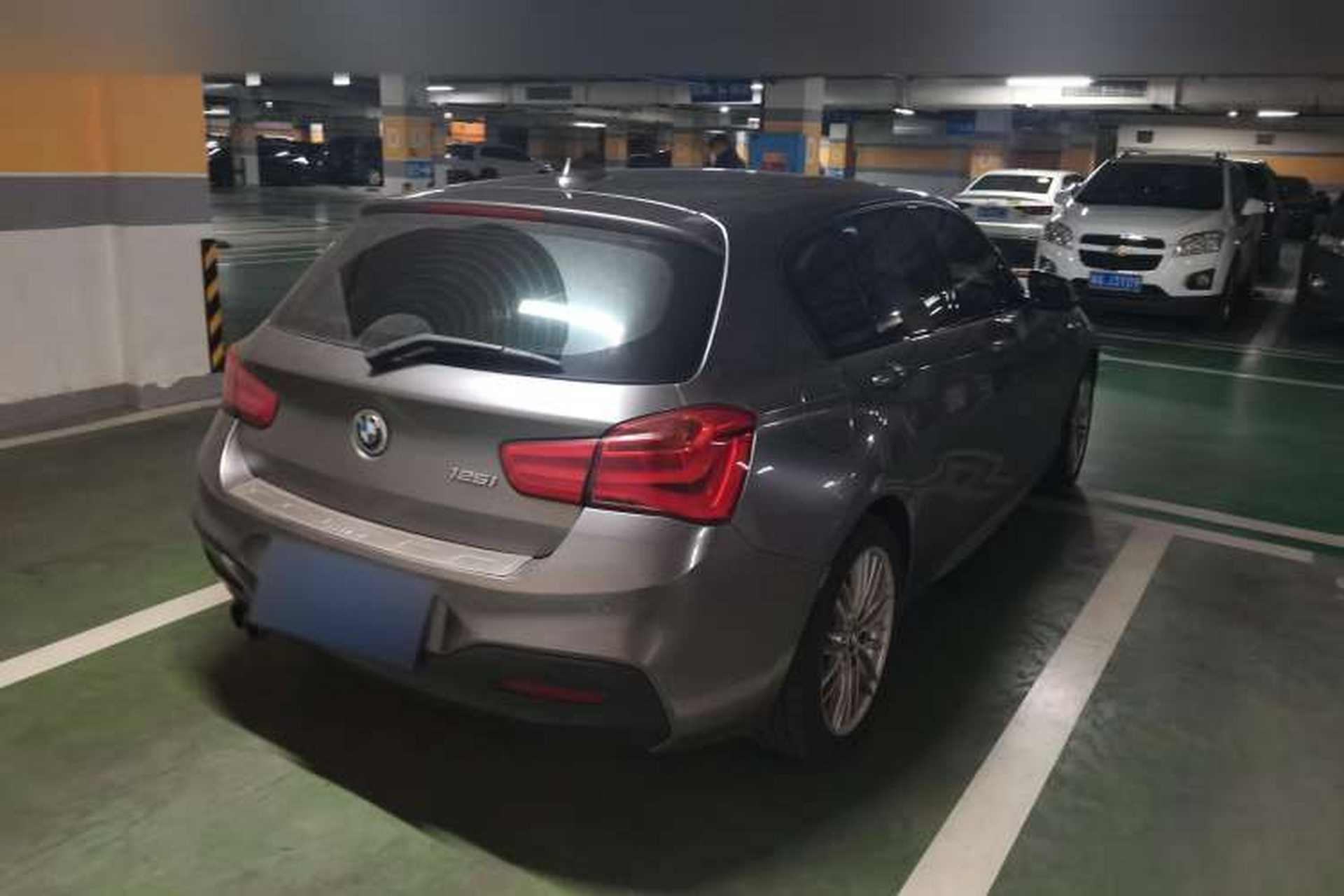 Used BMW 1 Series 2018 120i M Sport Package Rear Right 45 Deg