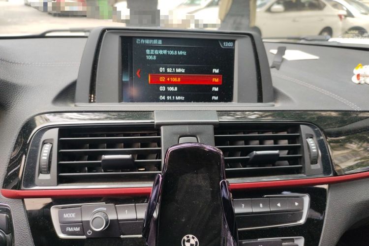 Used BMW 1 Series 2018 118i Sport Design Package Audio And AC Panel