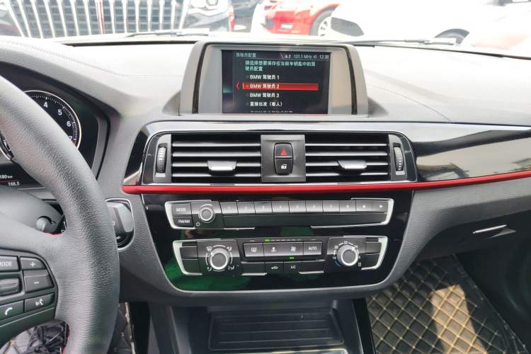 Used BMW 1 Series 2018 118i Sport Design Package Audio And AC Panel