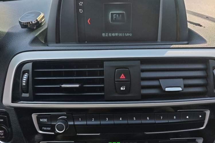 Used BMW 1 Series 2018 118i Leading Model Audio And AC Panel