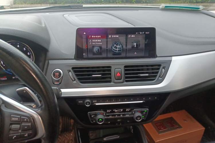 Used BMW 1 Series 2018 Restyled 120i Design Package Edition Audio And AC Panel