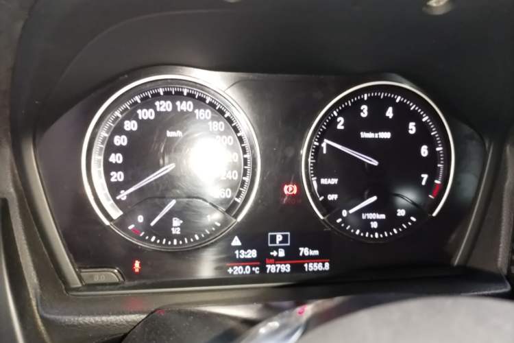 Used BMW 1 Series 2018 120i Design Package Model Instrument Cluster